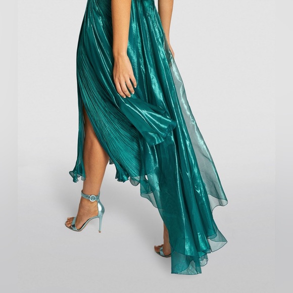 Maria Lucia Hohan Silk Asymmetric Louise Gown - Picture 4 of 14